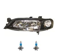 Faro Destro Nero Inclusi Lampade OSRAM Premium Per Opel Vectra B J96