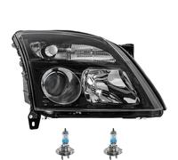 Faro Destro Nero Inclusi Lampadine OSRAM Con Supporto Lampada Per Opel Vectra