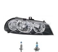 Faro Destro Nero Inclusi Lampadine OSRAM Per Alfa Romeo 156 Sportwagon