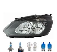 Faro Destro Nero Inclusi Lampadine OSRAM Per Ford Transit Custom V362