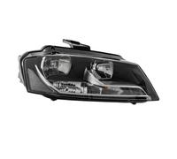 Faro Destro Per Audi A3 8PA Anno 08-12 H7/H7 Inclusa Motore / Luce Diurna