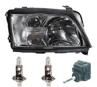 Faro Destro Per Audi A6 4A C4 Anno 94-97 Philips H1/H1+Motore Elettrico LWR