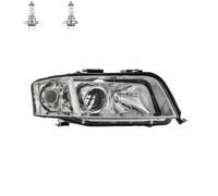 Faro Destro Per Audi A6 Tipo 4B 01-04 LWR Inclusi Lampadine OSRAM
