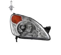 Faro Destro Per Honda CRV II 12.01-09.04 H4 Senza Motore Con Freccia