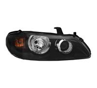 Faro Destro Per Nissan Almera N16 3/4/5 Porte Dal Bj. 09.02 Nero