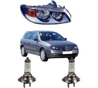 Faro Destro Per Nissan Almera N16 Da Bj. 09.02 Incl. Philips
