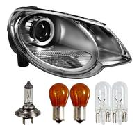 Faro Destro Per VW EOS Anno 06-10.10 Valeo H7+H7 Inclusi Lampadine PHILIPS