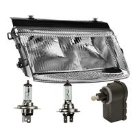 Faro Destro Per VW Passat B5 3B H7+H4 Inclusi Lampadine OSRAM Motore