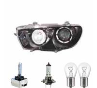 Faro Destro Xenon D1S Nero Per VW Scirocco Inclusi Lampadine