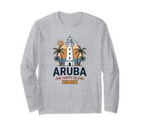Faro di Aruba One Happy Island California Maglia a Manica