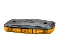 Faro Di Avviso Universale 24 V LED Giallo Amber HELLA Per Diversi Veicoli.