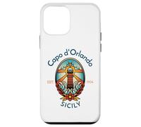 Faro di Capo d'Orlando Sicilia Italia Custodia per iPhone 12 mini