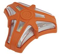 Rotante Avvertimento Emergenza Luce 12 SMD LED & 6 3 X AAA Cella LED040 Se