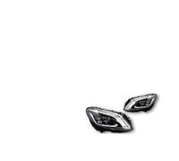 Faro di illuminazione for auto compatibile con Mercedes-Benz W205 C180 C200 C260 C300 2014-2020 DRL Proiettore lente faro for Coppia gruppi for fari ricambio(15-18)