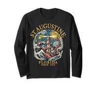 Faro di Polpo di Sant'Agostino Florida dal 1565 Giallo Maglia a Manica