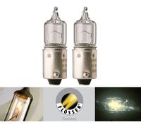 Faro Di Ricambio Per Parcheggio A Due Lampadine Flosser BA9s 5W Stock 4005