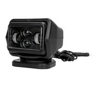 Faro di ricerca a LED da 60 W 7" con faretto rotante con telecomando IP65 6000 K per camion e automobili compatibile con varie parti e accessori di veicoli 1 pezzo