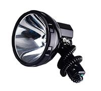 Faro di Ricerca ad Alta Potenza da 220 W Faro di Ricerca allo Xeno a Lungo Raggio a Luce Forte da 160 W Utilizza Batteria da 12 V 24 V per Caccia Barca per Auto ECC., Torcia a Regolazione Continua