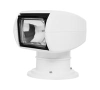 Faro di ricerca telecomandato, per barche, 100 W, per barche, per navi notturne, pattuglie marine, polizia d'acqua, barche da pesca e altri inserti d'acqua (bianco)