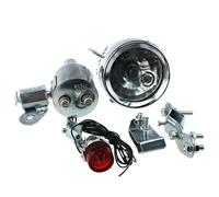 Faro Dinamo 12v 6w Fanale Coda Posteriore Per Bici Motorizzate