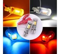 Faro Direzionale E Marker Laterale LED Dual Colore T10 Per Moto