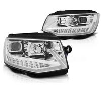 Faro DRL Luce Diurna LED Adatto A per VW T6 Anno Fab. 15-19 Cromato Con LED Blin