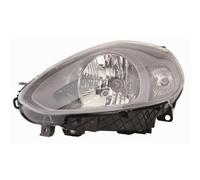 Depo Auto Parts Faro anteriore Fiat Grande Punto Evo 2009 parabola nera con motore elettrico destro