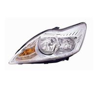 FARO FANALE PROIETTORE ANTERIORE DX DESTRO FORD FOCUS 2007 PARABOLA CROMATA C/MO