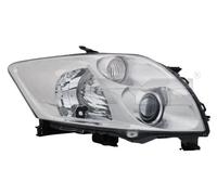 Faro Dx H11/HB3 20-11337-15-2 TYC per TOYOTA AURIS