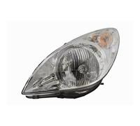 Faro proiettore H4 con motorino passeggero dx per Hyundai i20 2009-2012