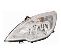 Faro Fanale Anteriore per Opel Meriva 2010-2013 Parabola Cromata Destro