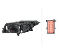 Faro Dx PY21W 1EL 011 165-761 HELLA per OPEL INSIGNIA A INSIGNIA A Tre volumi