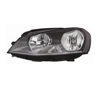 Depo Auto Parts Faro anteriore per Volkswagen Golf VII 2012 Parabola nera H7-H15 con motore destro