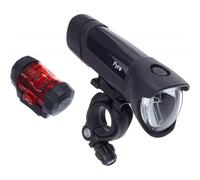 faro e fanale posteriore usb Busch & Müller FYRE IXXI 383 Rouge