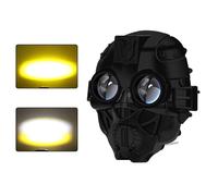 Faro e lampadina fendinebbia led doppio colore moto per posizionamento anteriore