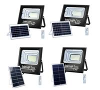 FARO ENERGIA SOLARE LED 25W 40W 60W 100W 200W 400W PANNELLO FARETTO CREPUSCOLARE