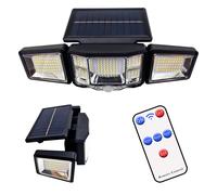 faro energia solare led faretto esterno con sensore movimento luce da giardino