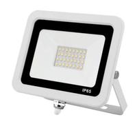 Faro esterno ip65 100W led smd faretto slim bianco con valvola fuga condensa [EEK: A+]