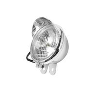 Faro Esterno Laterale Nero Universale Moto Da 4 Pollici Diametro | Gruppo Ottico Moto Luce Ausiliaria Anteriore Fanale Anteriore(1pc)