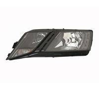 PROIETTORE SINISTRO H7+H15-ELETTRICO-CON MOTORE-CON LUCE DIURNA-NERO