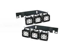 Faro Fanale Anteriore 6 Pezzi Paraurti Anteriore 18W LED Fendinebbia Con Staffe Di Montaggio Set Per Ford Per F150 Per SVT Per Raptor Truck 2017 2018 2019 2020(Spot Beam)