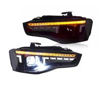 Faro Fanale Anteriore Auto Compatibile Con A5 2013 2014 2015 2016 DRL Dynamic Turn Indicator Headlight Auto Accessories DRL Daytime Running Light Front Head Lamp