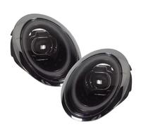 Faro Fanale Anteriore Auto Compatibile Con Mini Per Cooper Per R50 R52 R53 2001 2002 2003 2004 2005 2006 2007 DRL Ambra Indicatori Di Direzione Gruppo Fari Accessori(Black,Ordinary)