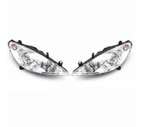 Faro Fanale Anteriore Auto Compatibile Con Peugeot Per 307 2003 2004 2005 2006 2007 Accessori Per Auto Gruppo Ottico Anteriore DRL Faro Anteriore Indicatore Di Direzione Luce Abbagliante(1pair)