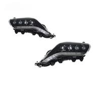 Faro Fanale Anteriore Auto Compatibile Con Toyota Per Prado 2014 2015 2016 2017 Accessori Esterni Per Auto Gruppi Fari DRL Luce Freno Indicatore Di Direzione