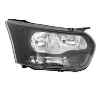 Faro fanale anteriore destro TRANSIT 06/16- nero con luce diurna TYC H7/H15