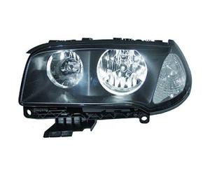 Faro fanale anteriore Destro X3 E83 04-06 TYC H7+H7 motorino freccia bianca