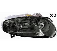 FARO FANALE ANTERIORE DX SX PARABO NERA ALFA ROME ROMEO 147 10/2000>01>A<10/2004