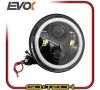 FARO FANALE ANTERIORE LED VESPA PX 125 150 200 PE PXE LML STAR EVOK 6V-12V 6000K