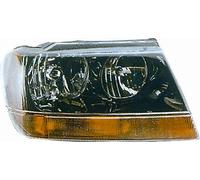 FARO FANALE PROIETTORE SX HB3-HB4 PRED REG ELE PER GRAND CHEROKEE 1999>2004 NERA